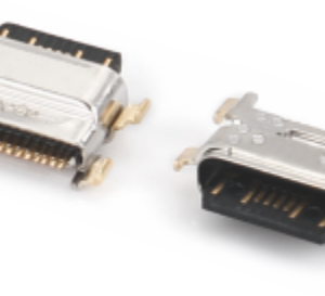 USB Type C 16PIN L= 5.6mm沉板1.6mm型母座-104205