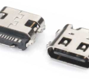 USB Type C 16PIN L= 7.35mm沉板0.8mm型母座-1L735