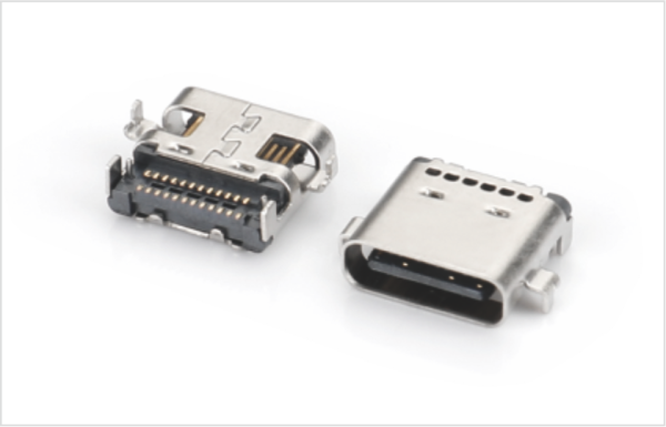 USB Type C 24PIN LoW PCB Type-24308-24316(沉板0.8-1.6)