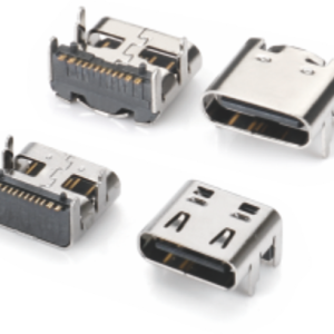 USB Type C 16PIN L=7.35mm垫高板上型母座-111603-D-82218
