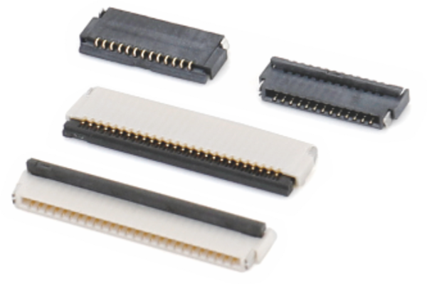 FPC Back-Flip 0.5PH 1.0H CONN.-F822 Series
