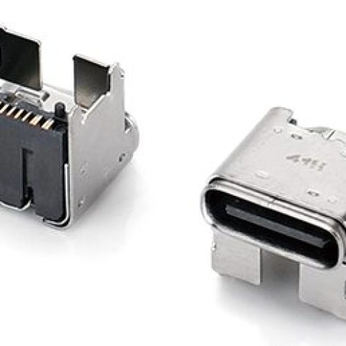 TYPE C 16P母座 单排垫高